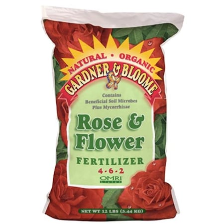 Kellogg 8647 12 Lbs. Rose & Flower Fertilizer